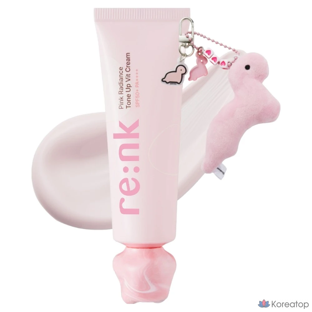 Lienka Radiance Tone Up Light Cream SPF50+ PA++++, розовый, 50 мл, 1 шт.