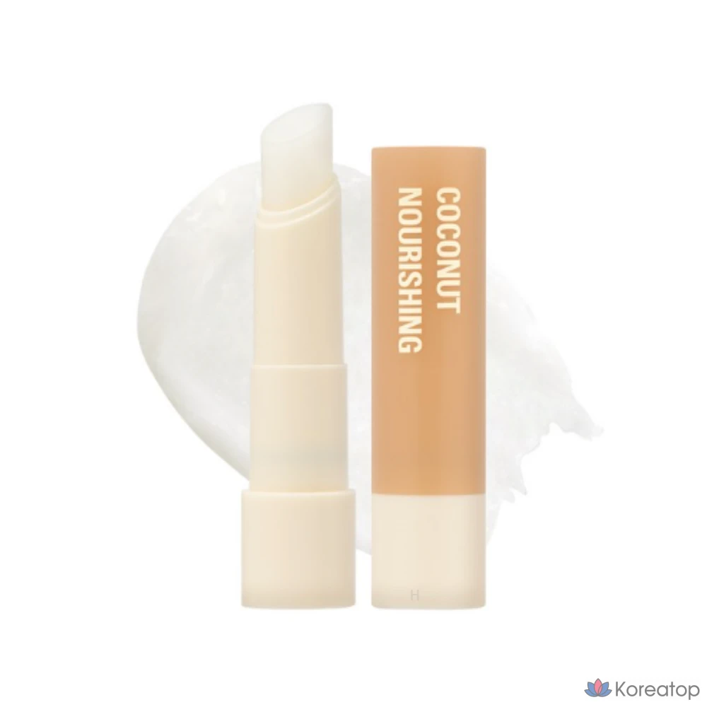 Увлажняющий питательный бальзам для губ MERZY Coconut, кокосовый, 3 г, 1 шт.