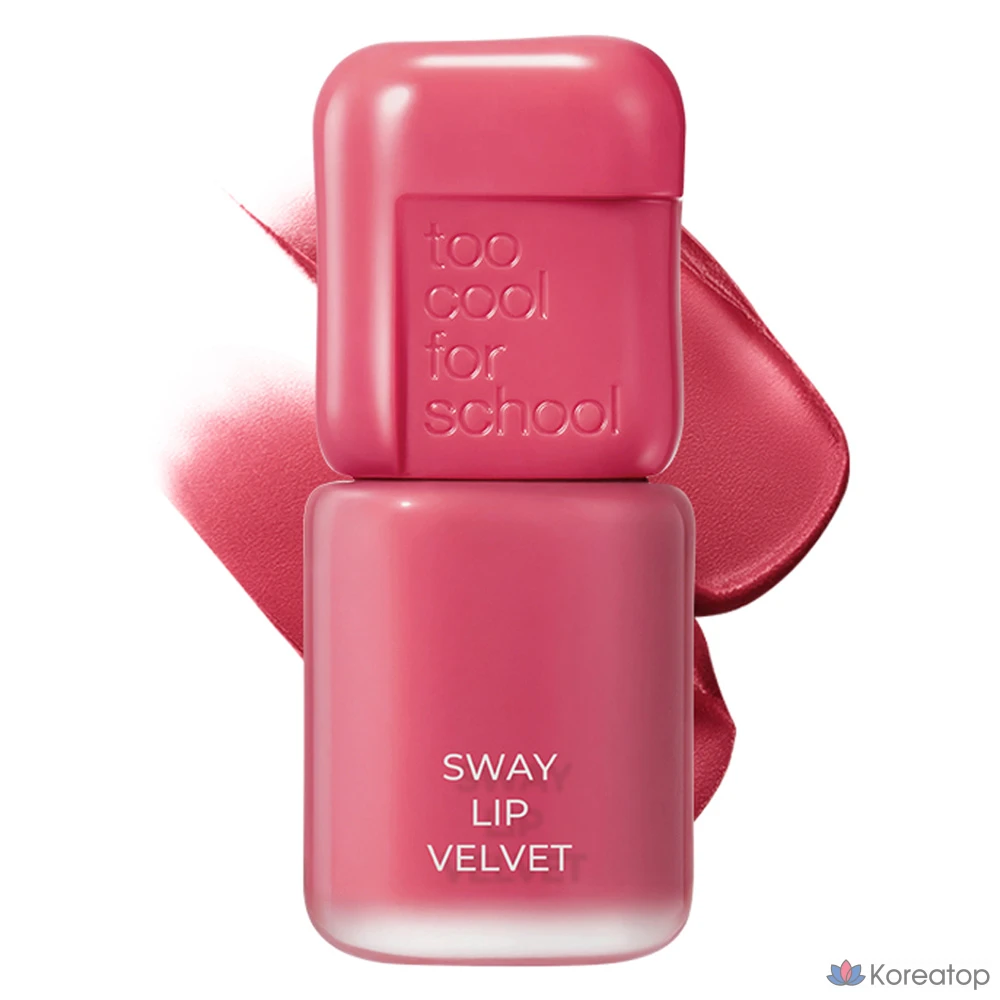 Тинт для губ Too Cool For School Sway Lip Velvet, оттенок 14 Low Cherry, 1 шт.