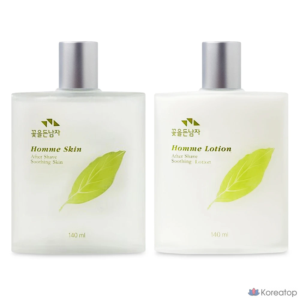 Набор из 2 лосьонов для лица Somang Homme Skin Lotion, 140 мл.