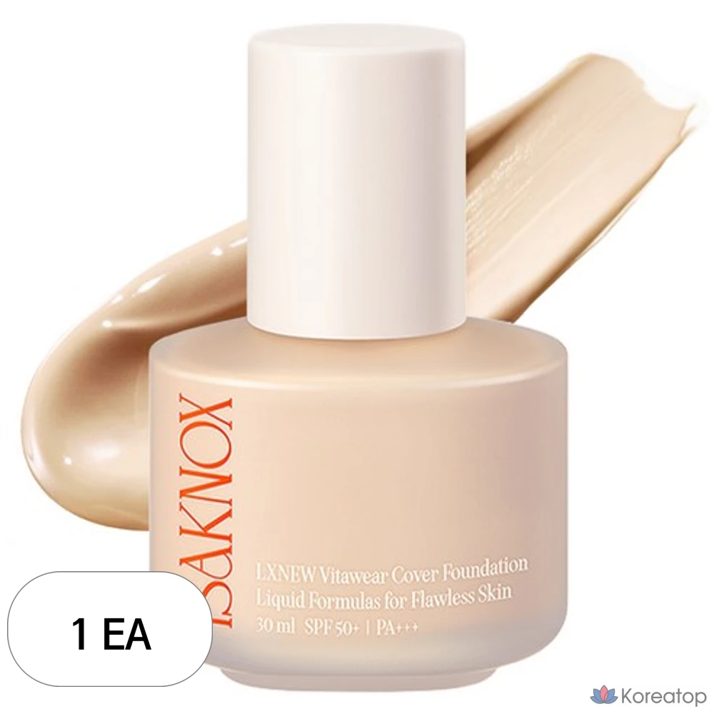 Тональный крем Isa Knox LXNEW Vita Wear Cover Foundation, оттенок 21, 30 мл, 1 шт.