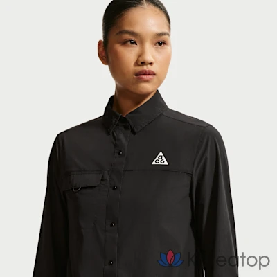 Топ женский ACG Aries Button-Up Long-Sleeve Trail Running Top