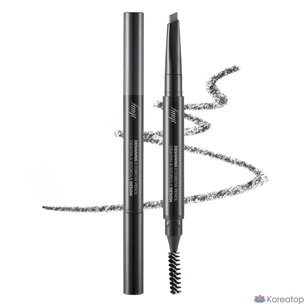 Автоматический карандаш для бровей FMGT designing, 0,3 г, темно-серый, 1 шт.