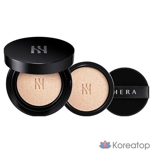 Тональный крем Hera NEW Black Cushion Foundation Duo 15 г