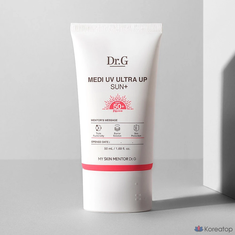 Солнцезащитный крем Dr. G Med UV Ultra Up Sun Plus SPF50+ PA++++, 50 мл, 1 шт.