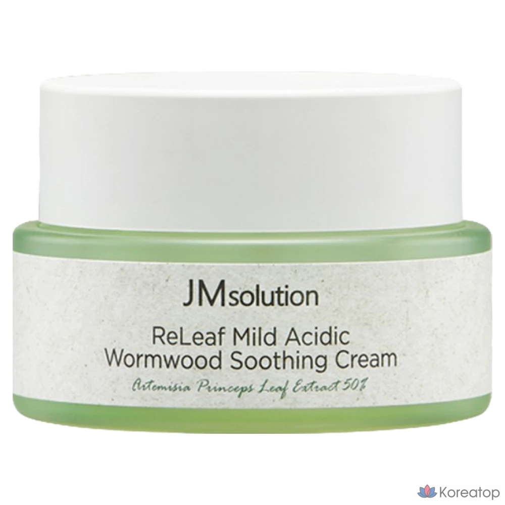 Крем JM Solution Relief Mild Acid Mugwort Soothing Cream, 50 мл, 1 шт.
