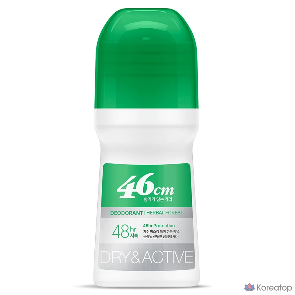 Роликовый дезодорант Pure Derma On the Body 46 см с ниацинамидом, аромат «Травяной лес», 75 мл, 1 шт.