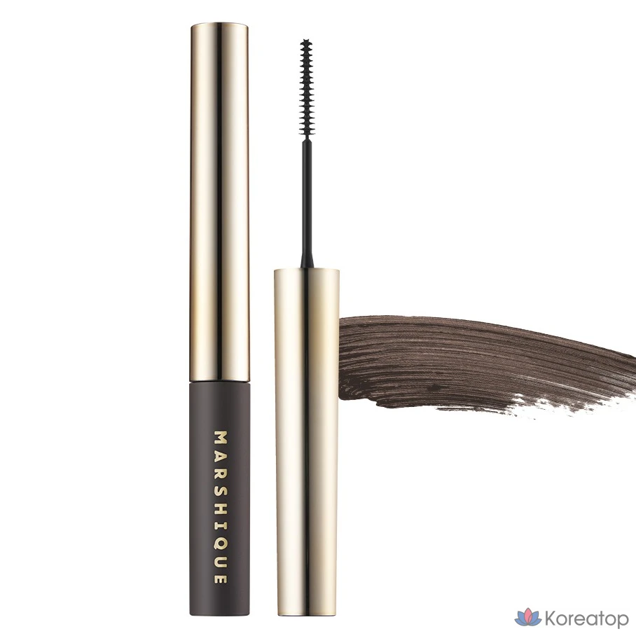 Сыворотка для роста ресниц Marshique Enriched Lash Serum Intense Brown, оттенок Brown, 3.5 г, 1 шт.