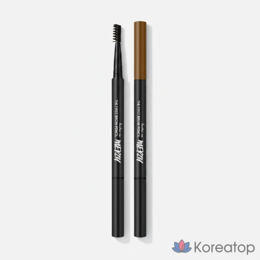 Карандаш для бровей MERZY The First Brow Pencil, оттенок B3 Almond Brown, 1 шт.