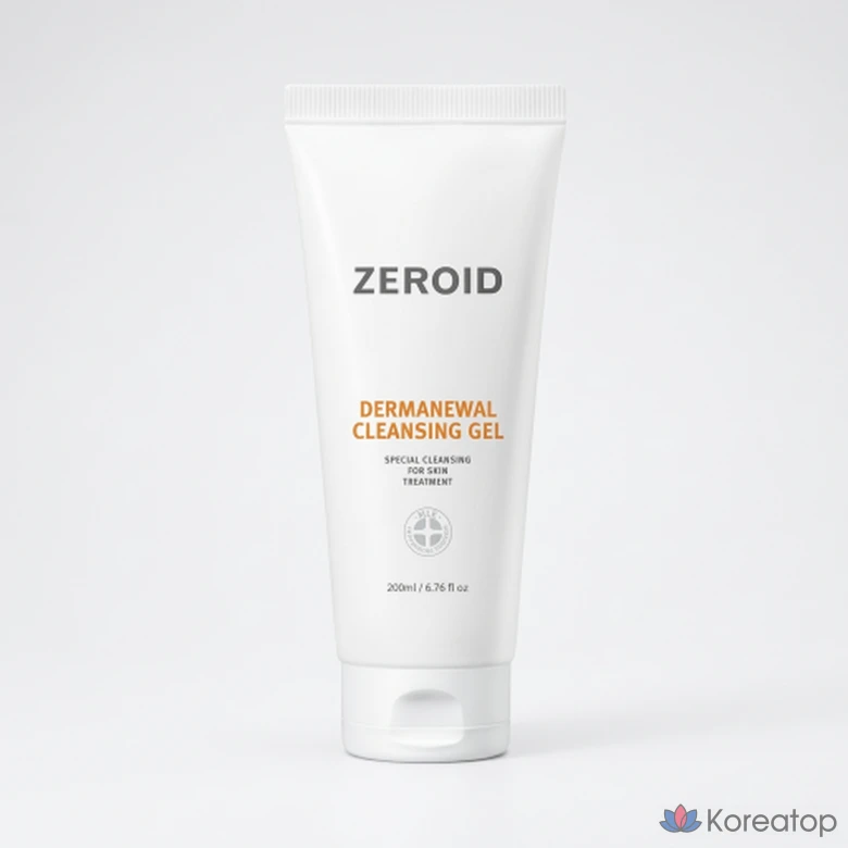 Гель для умывания ZEROID Dermannual Cleansing Gel, 200 мл, 1 шт.
