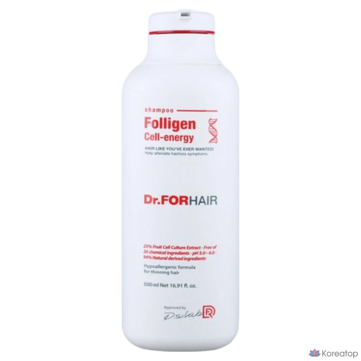 Шампунь Dr. Forhair Foligen Cell Energy, 600 мл, 1 шт.