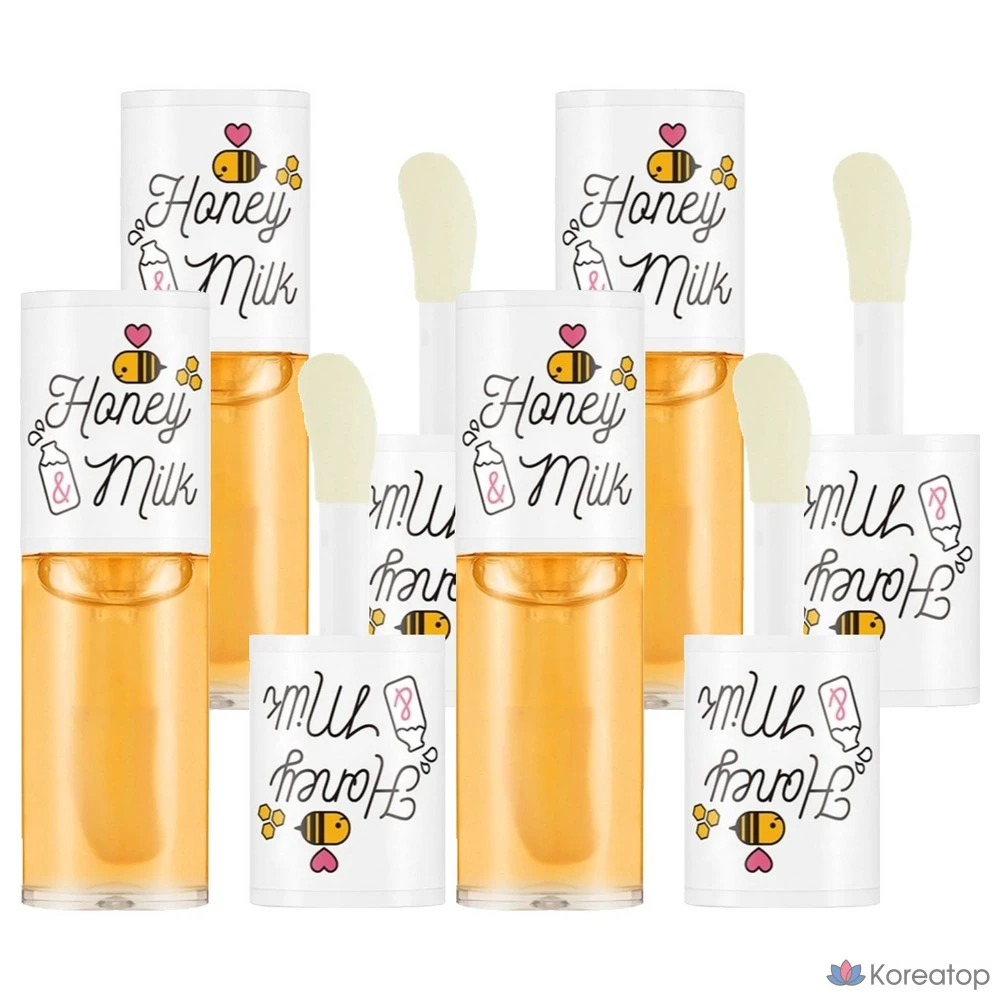 Масло-бальзам для губ A'Pieu Honey & Milk Lip Oil Lip Balm, 5 г, 1 шт.