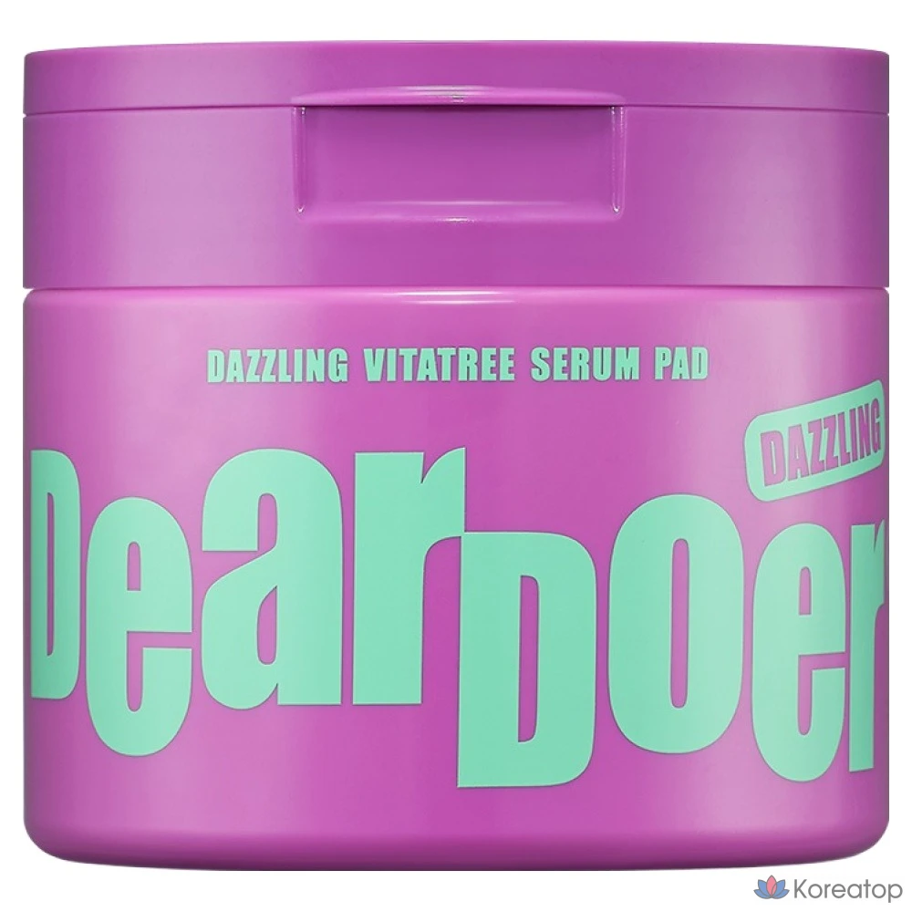 Подушечки для лица Dear Doer Vitatree с витамином С, 1 шт., 70 листов