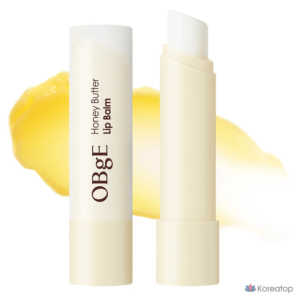 Увлажняющий бальзам для губ OBge Honey Butter, 3 г, бесцветный, 1 шт.