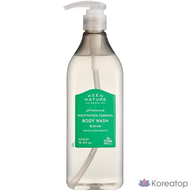 Гель для душа Dr. Orga с мягкой кислотностью и экстрактом полыни, 500 мл, 1 шт.