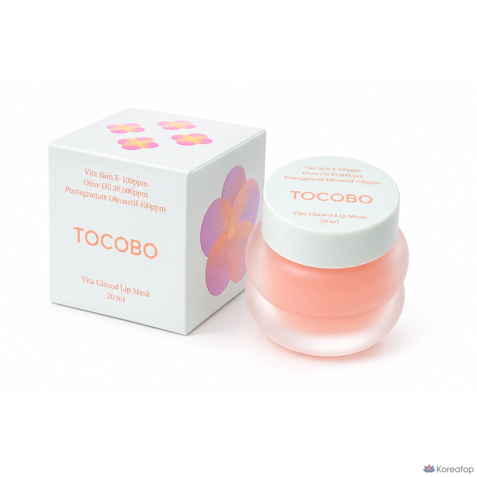 Бальзам для губ Tocobo Vita Glazed Lip Mask, 20 мл, 1 шт.