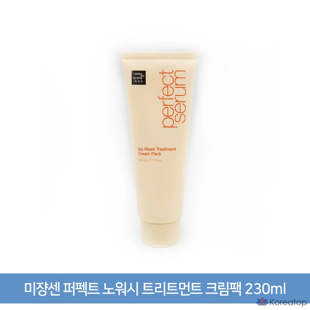 Кондиционер для волос Mise en Scene Perfect No-Wash Treatment Cream Pack, 230 мл, 1 шт.