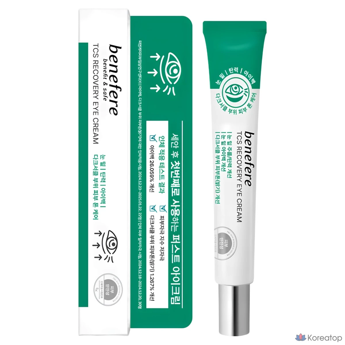 Восстанавливающий крем для глаз Coreana Beneper TCS, 1 шт., 20 мл