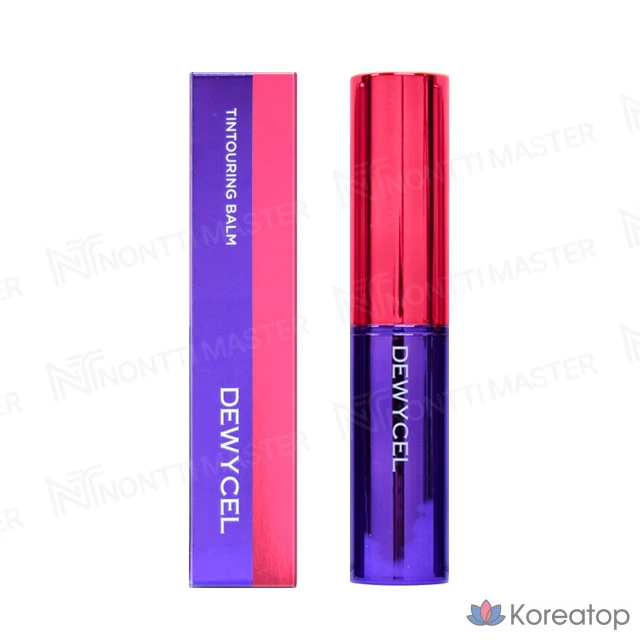 Бальзам-тинт DEWYCEL Tinturing Tint Balm, оттенок 04 Pure Red, 4.5 г, 1 шт.