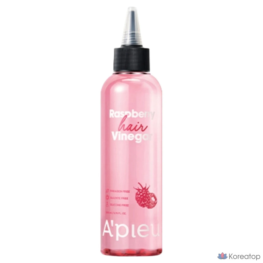 Уксус-ополаскиватель для волос A'Pieu Raspberry Hair Vinegar Rinse, 200 мл, 1 шт.