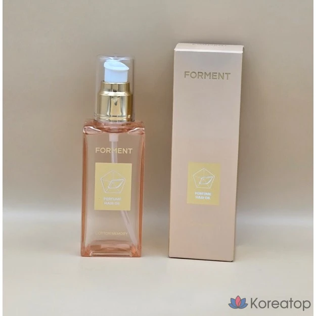 Восстанавливающее масло для волос | Парфюм | Масло для волос Forment Memory | Уход за поврежденными волосами + Питание, 1 шт., 80 мл