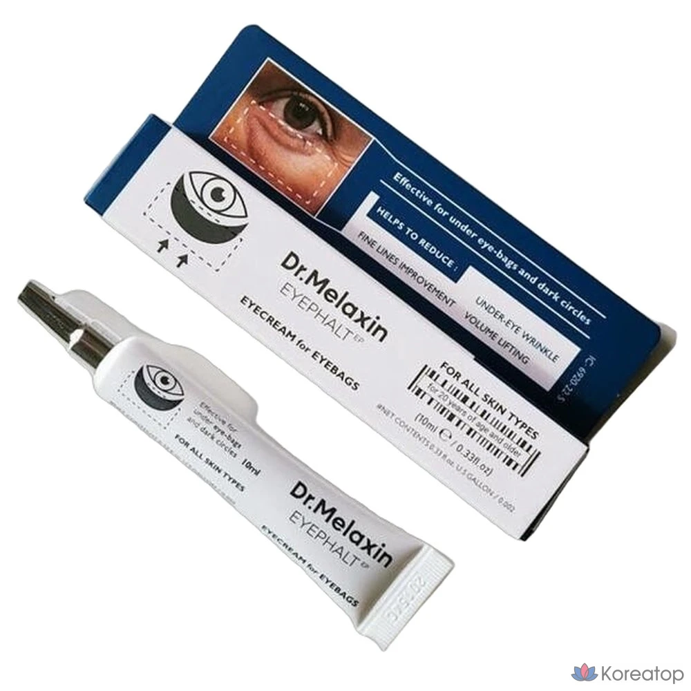 Крем для подтяжки кожи вокруг глаз Dr. Melaxin Eyebag Cream Eyepalt Eyebag Volume Lifting Dr. Melaxin Eyebonding Shot, 10 мл, 1 шт.