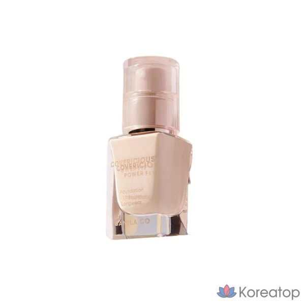 Тональная основа BANILA CO Coverlicious Power Fit Mini, оттенок 21 Ivory, 14 мл, 6 шт.