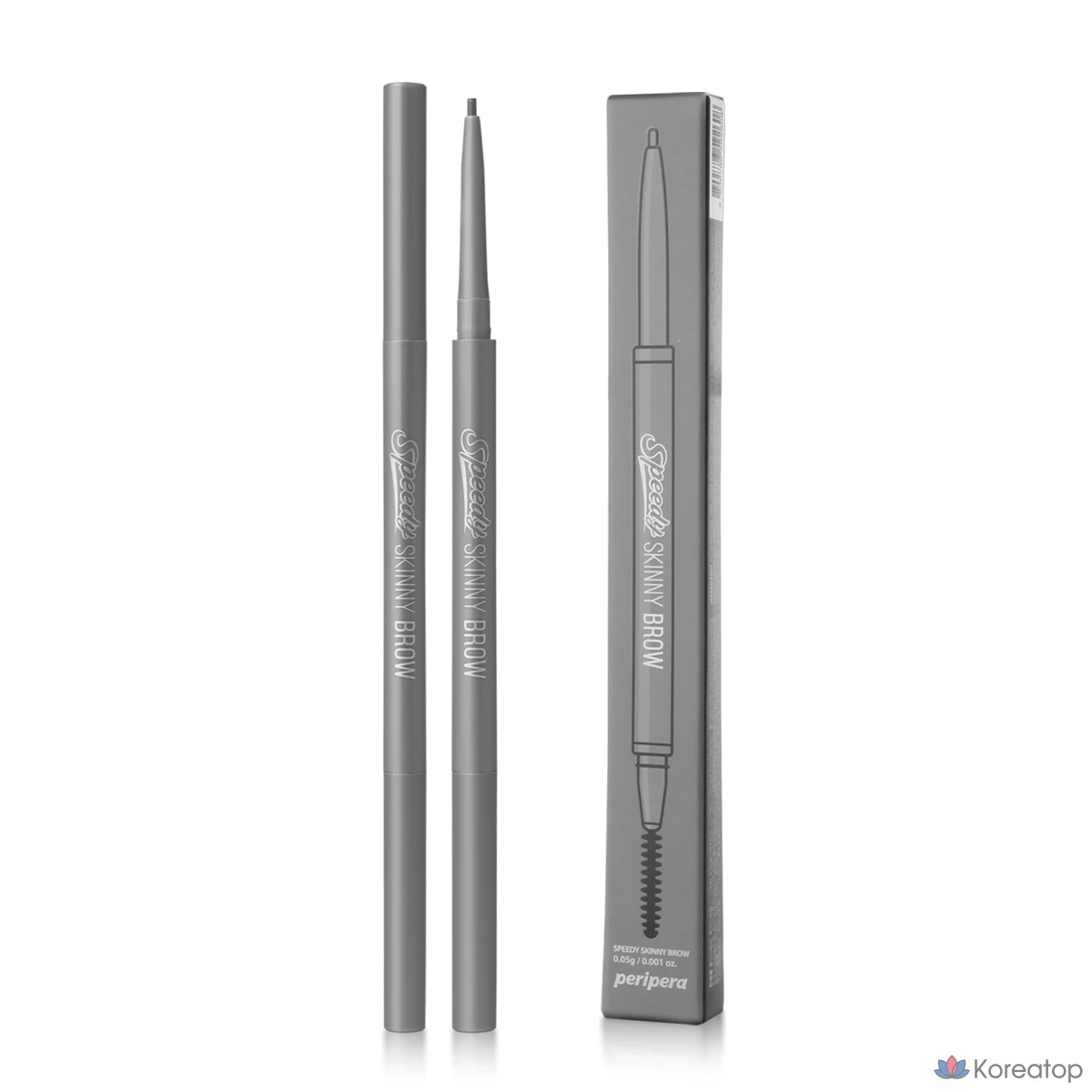 Корректор бровей Peripera Speedy Skinny Brow, 06 Холодный серый, 1 шт.