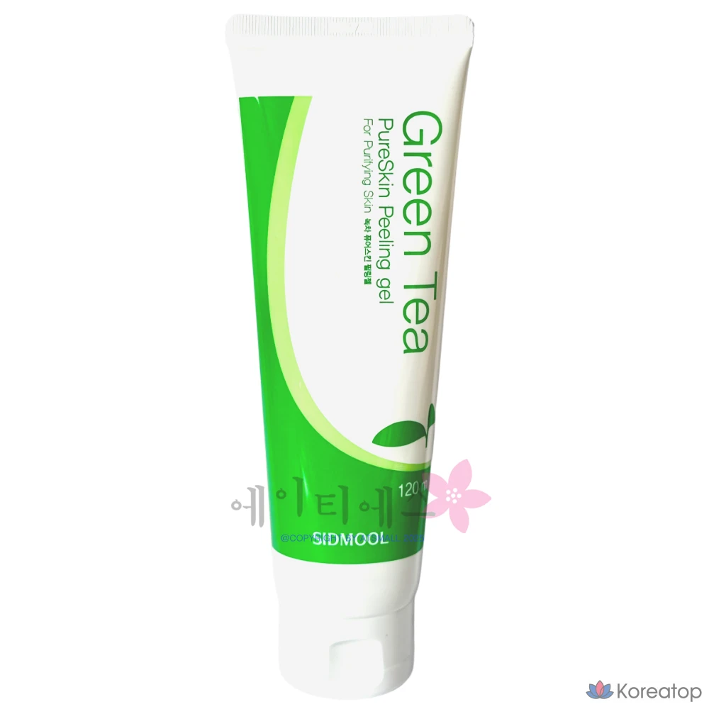 Пилинг Sidmool Green Tea Pure Skin Peeling Gel, 120 мл, 1 шт.