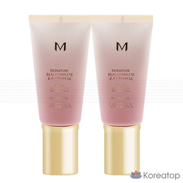 BB-крем Missha Signature Real Complete BB Cream SPF25/PA++, оттенок 23, 45 г, 1 шт.