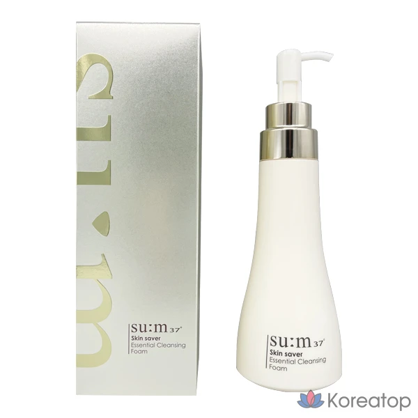 Очищающая пенка SU:M37 Skin Saver Essential Cleansing Foam, 250 мл, 1 шт.