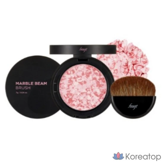 Румяна FMGT Marble Beam, оттенок 01 Pink, 7 г, 1 шт.