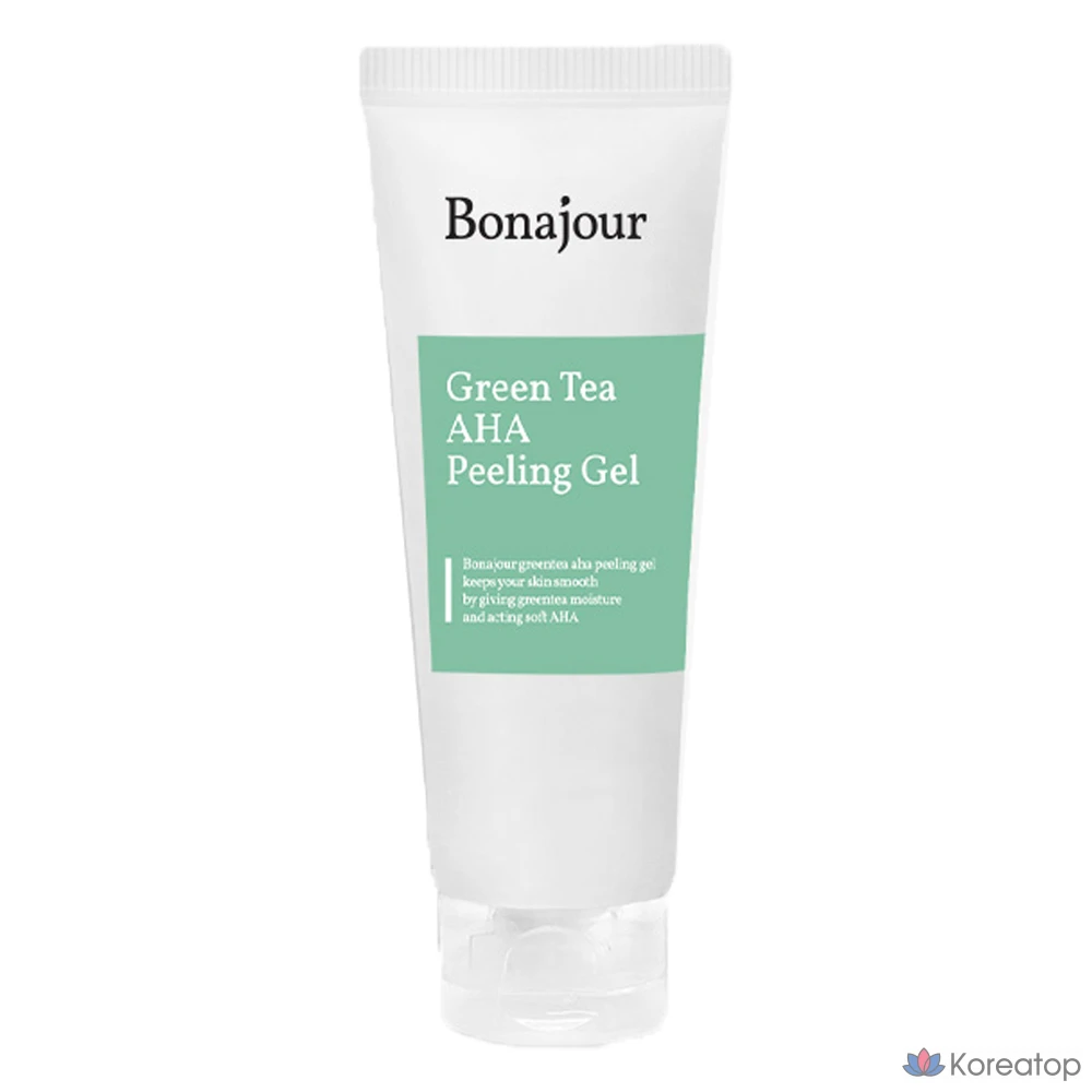 Отшелушивающий гель Bonajour Green Tea AHA, 150 мл, 1 шт.