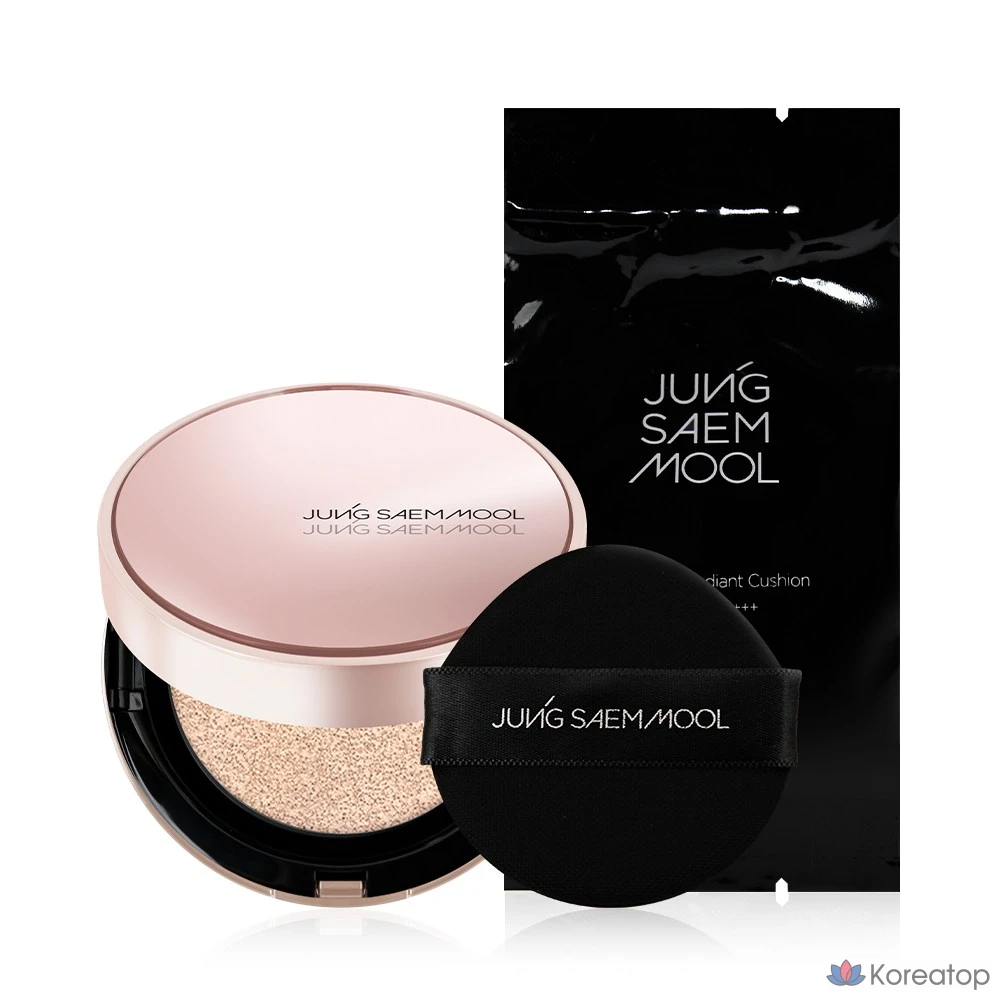 Кушон Jungsaemmool Masterclass Radiant Cushion, оттенок Y5 Honey, Комплект (основа+заправка), 1 шт.