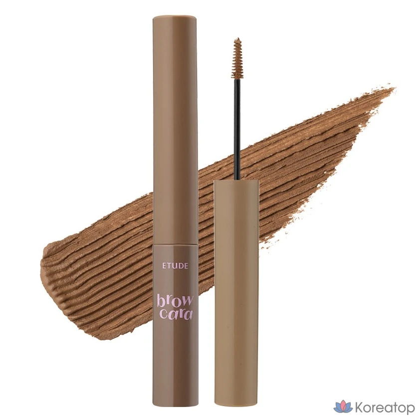 Карандаш для бровей Etude House Drawing Eyes Coloring Browcara, оттенок 03 Ash Brown, 5 г, 1 шт.