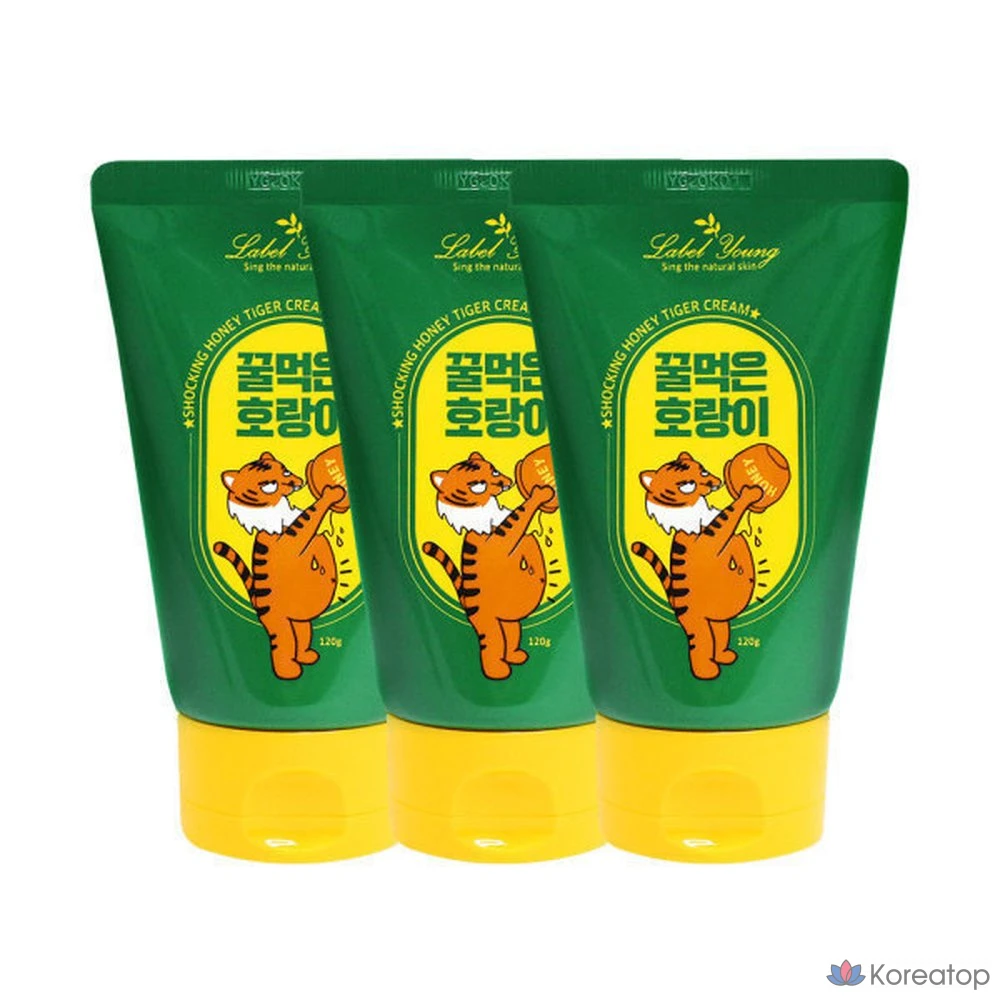 Крем для лица Label Young Shocking Honey Tiger Cream, 1 г, 3 шт.