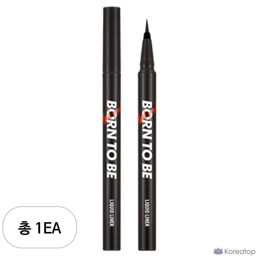 Жидкая подводка для глаз A'Pieu Born to Be Madproof, 0,6 г, цвет 01, глубокий черный, 1 шт.