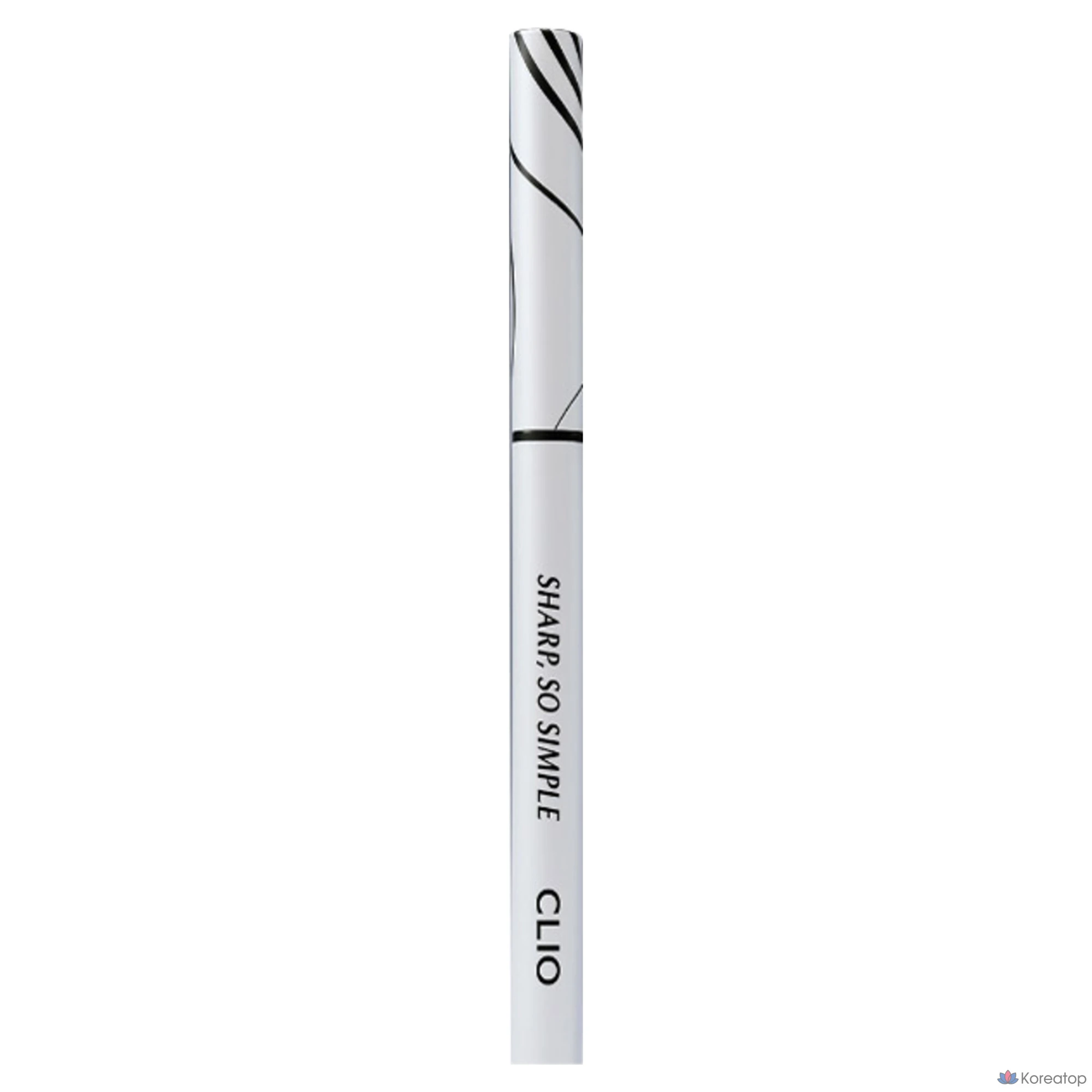 Карандаш для глаз Clio Sharp So Simple Waterproof Pencil Liner, оттенок 01 Black, 0.14 г, 1 шт.