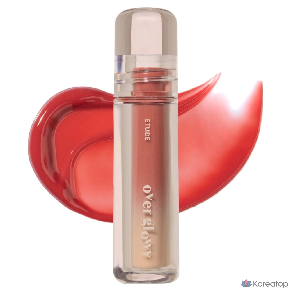 Тинт для губ Etude Over Glowy Lip Tint, 22, аромат ванильного сиропа, 1 шт.