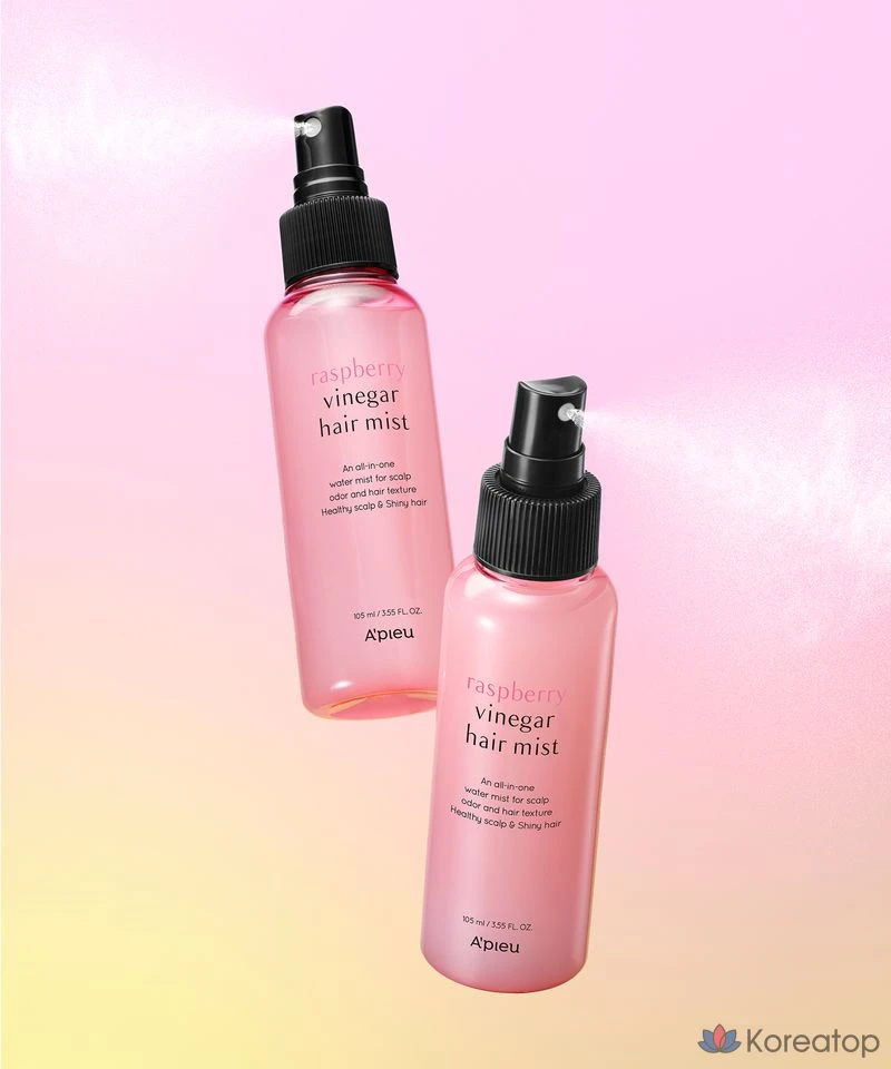 Спрей для волос A'Pieu Hair Mist Vinegar Mist Raspberry, 105 мл, 1 шт.