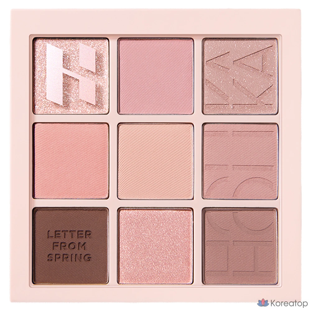 Палетка теней для век Holika Holika My Fave Mood Eye Palette, 11 Letters From Spring, 1 шт.