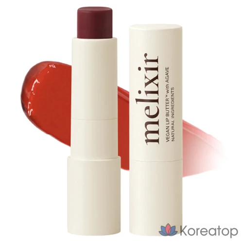 Бальзам для губ Melixir Lip Butter, оттенок 06 Rust Red, 3.9 г, 1 шт.