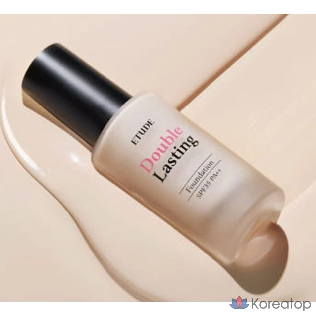 Флюид для лица Etude House Double Lasting Foundation, оттенок Light Vanilla, 30 г, 1 шт.