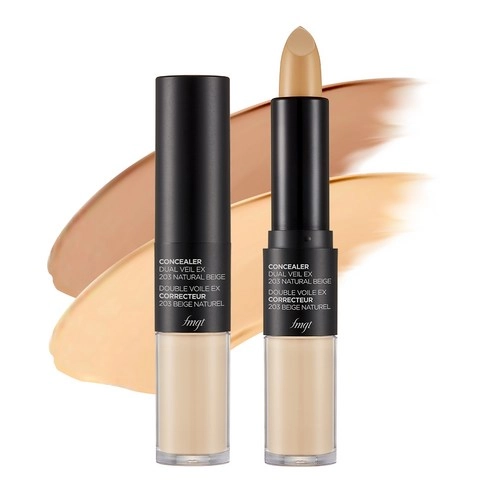 Консилер Dual Veil Ex The Face Shop, N203 Натуральный бежевый