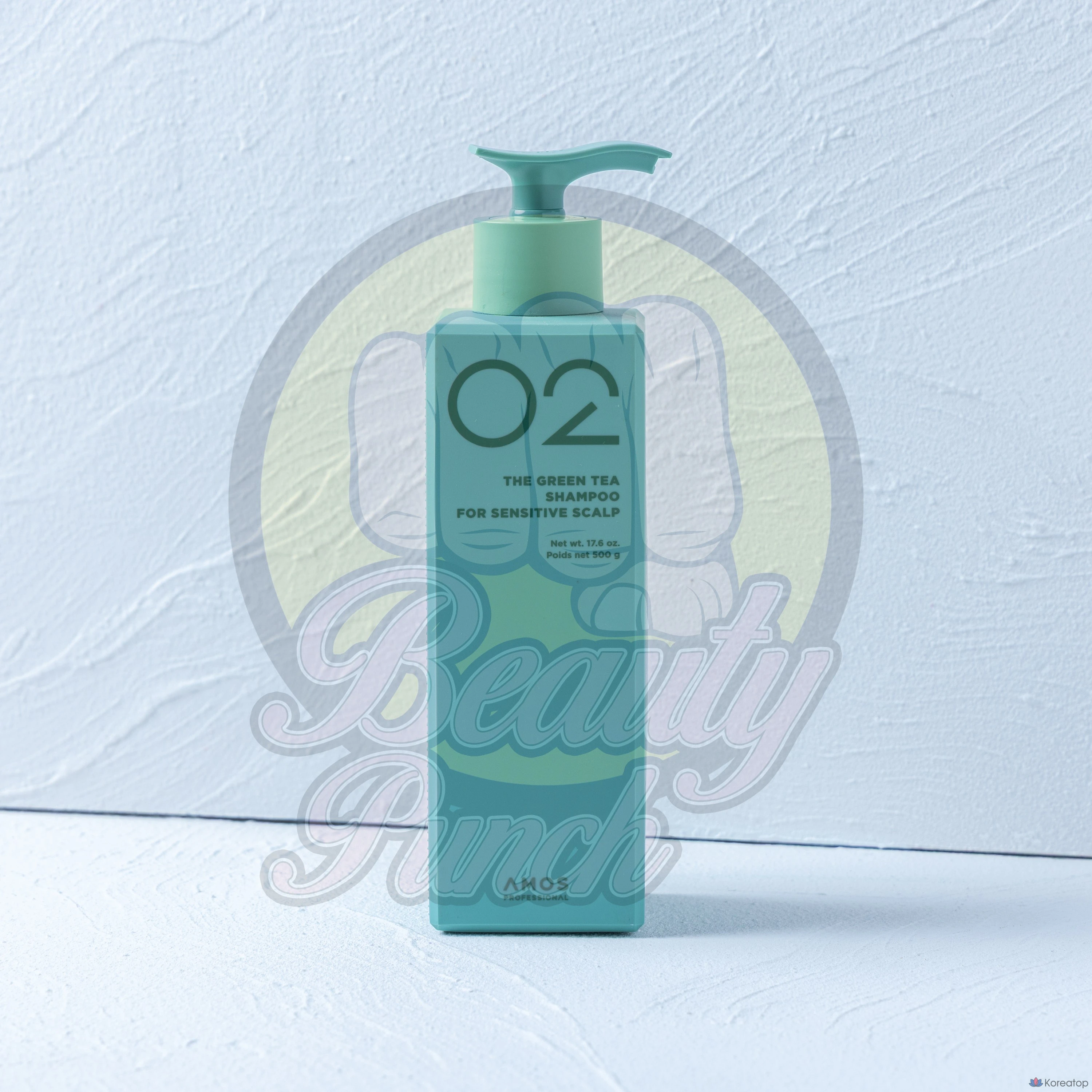 Шампунь Amos Green Tea Real Sensitive, 500 г, 1 шт.