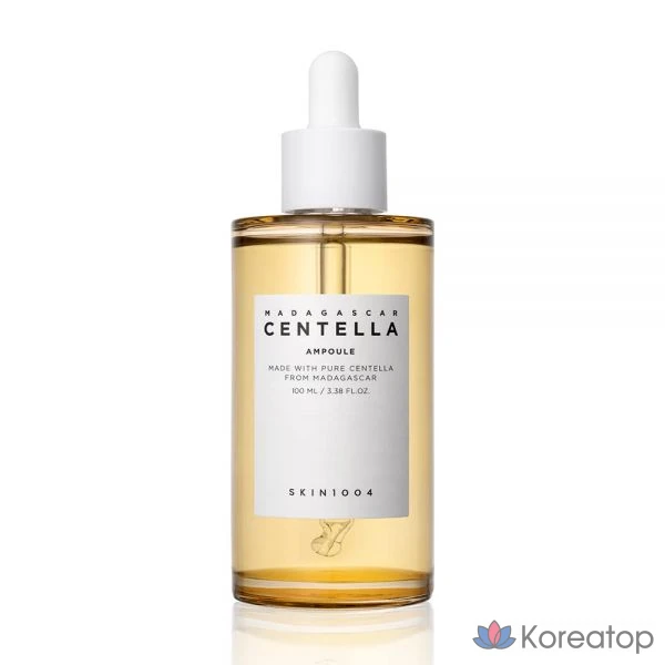 Очищающее средство для лица SKIN1004 Vibration Cleanser для чувствительной и жирной кожи. Skin1004 Madagascar 100 ампул, 100 мл. Сыворотка для лица с экстрактом центеллы азиатской, 100 мл, 1 шт.