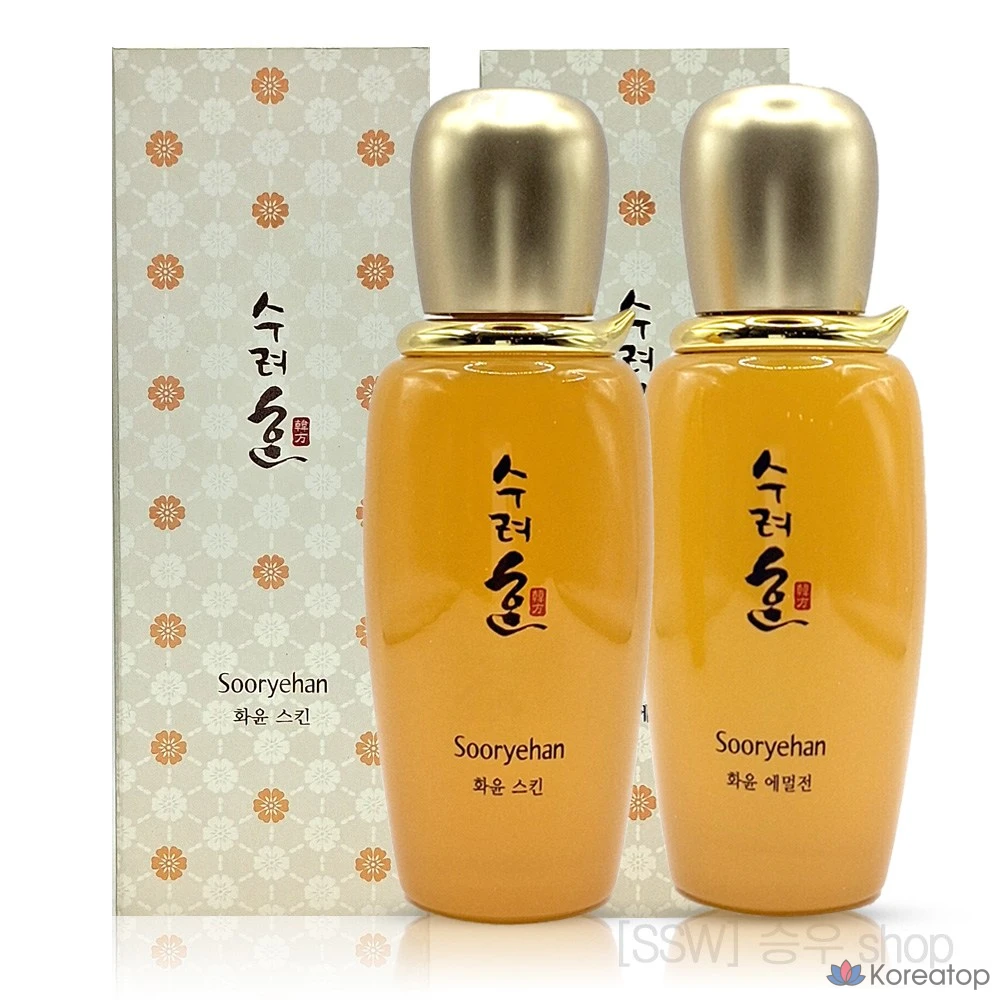 Набор для ухода Sooryehan Hwayoon 2-piece Set (Toner + Emulsion), 80 мл, 1 шт.