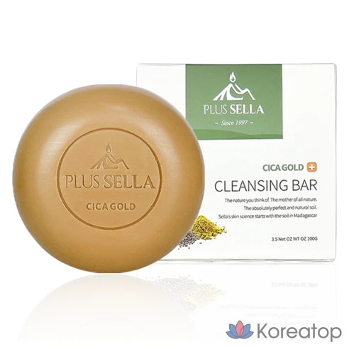 Очищающее мыло SELLA Cica Gold