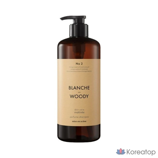 Набор для ухода Mise en Scene Skin Care Perfume Shampoo &amp; Treatment (Blanche &amp; Woody) Set, 900 мл, 2 шт.