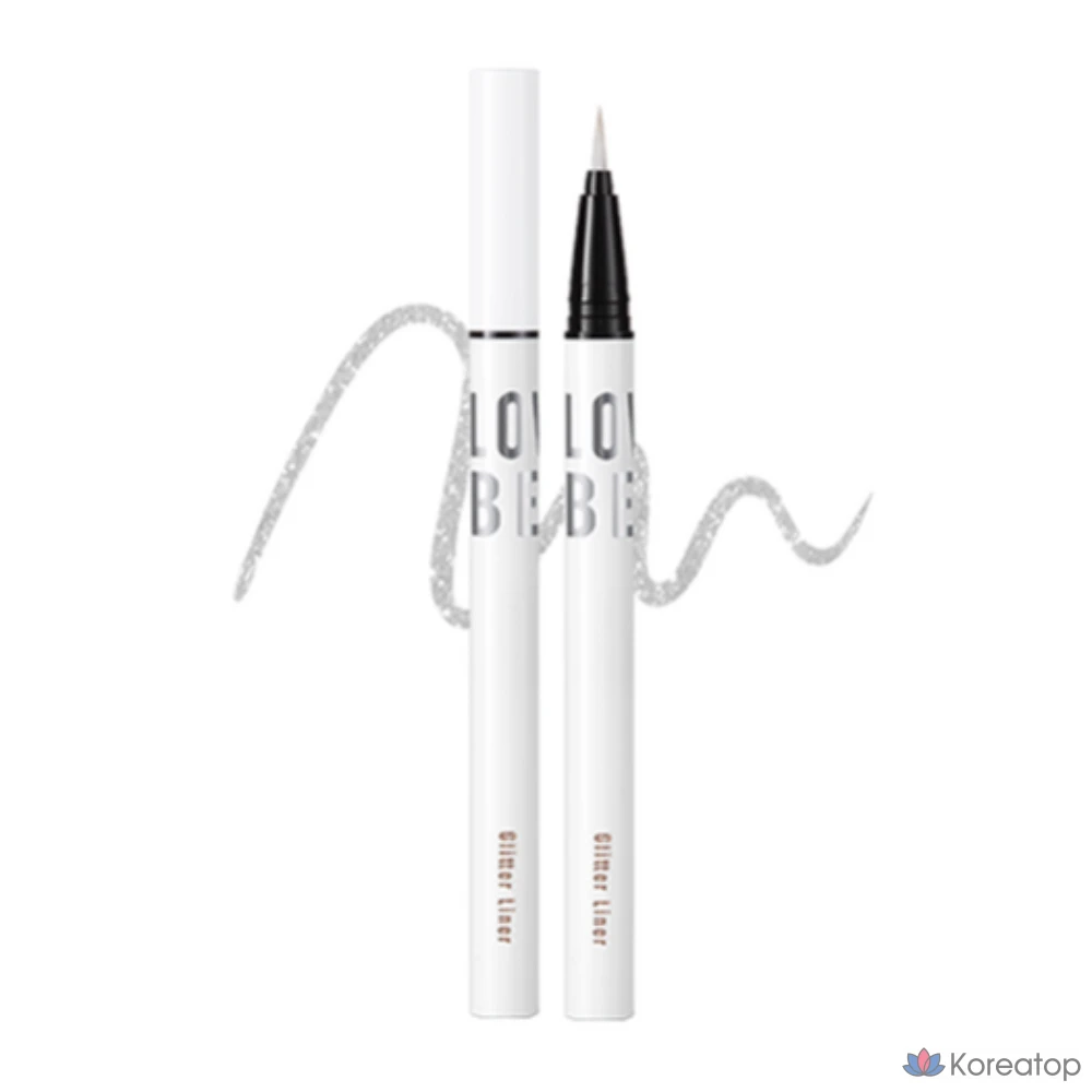 Подводка для глаз Tony Moly Aegyo Beam Glitter Liner, 01 Белое золото, 1 шт.